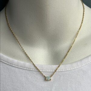 Ettika Keepsake Kyocera Opal Necklace